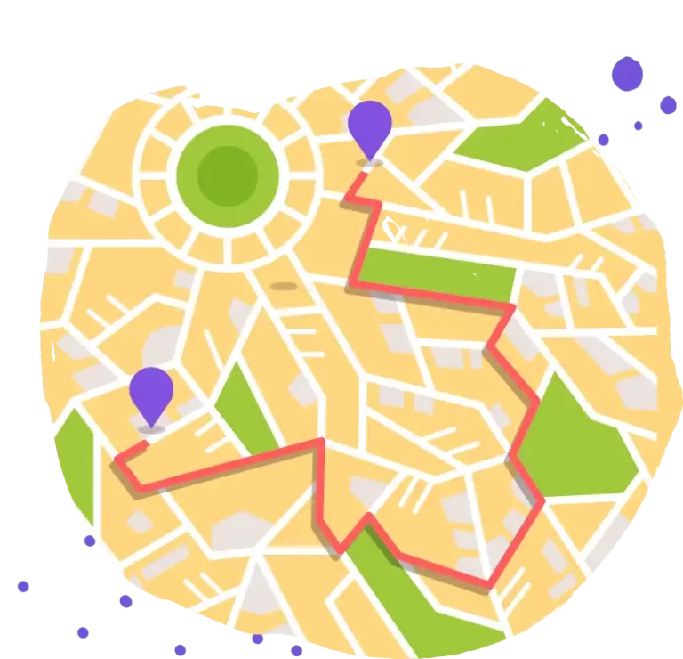 Race map